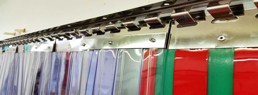 PVC
strip curtain kit from Discount PVC Curtains.